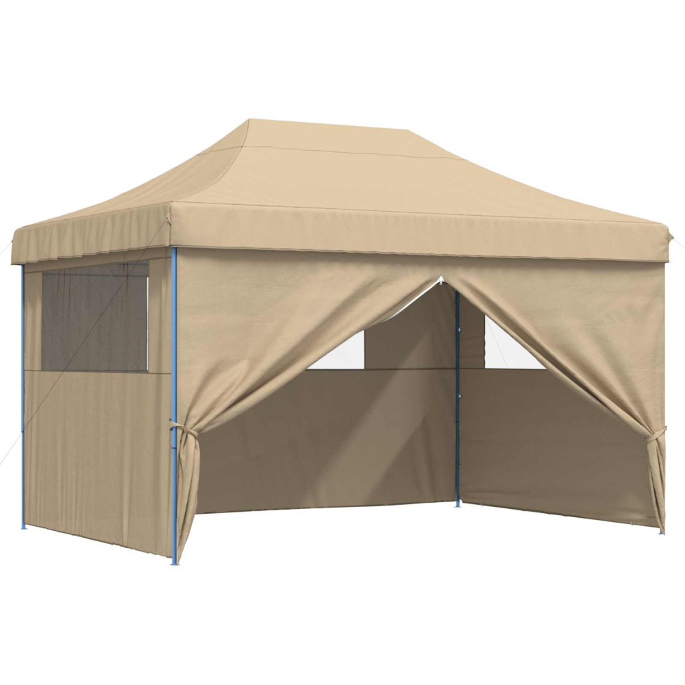 Produktbild för Partytält Beige 279 x 410 x 315 cm Oxford Tyg