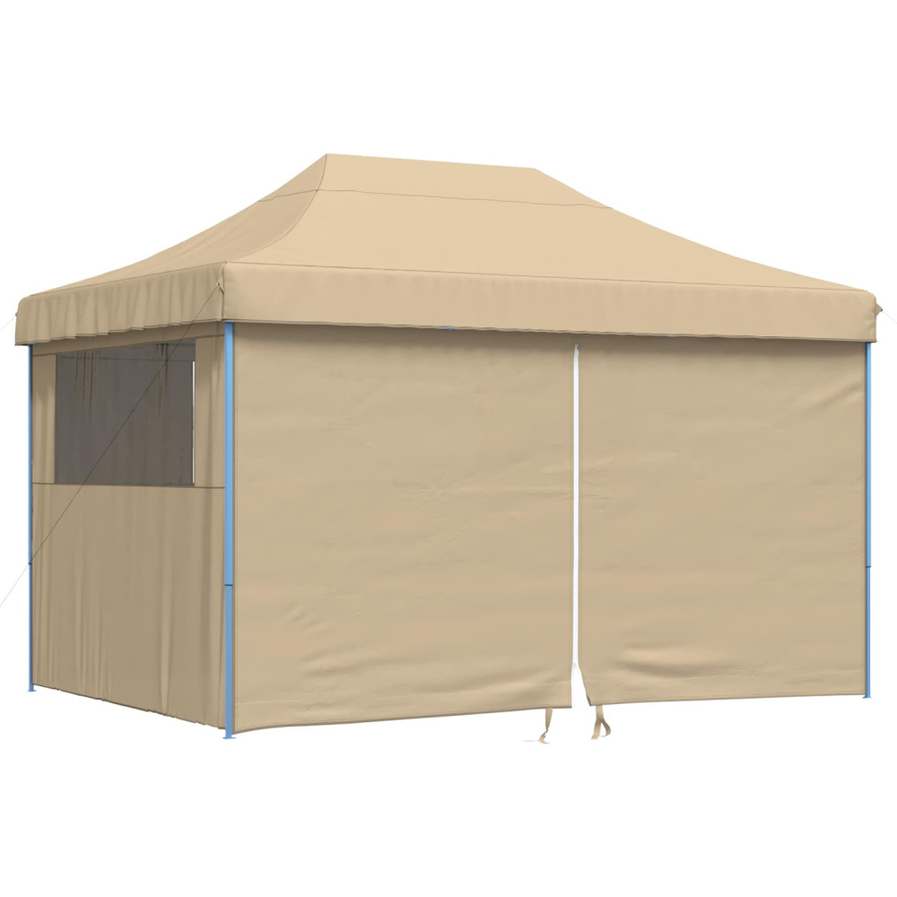 Produktbild för Partytält Beige 279 x 410 x 315 cm Oxford Tyg