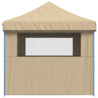 Produktbild för Partytält Beige 279 x 410 x 315 cm Oxford Tyg