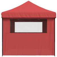 Produktbild för Partytält Vinröd 279 x 410 x 315 cm Oxford Tyg