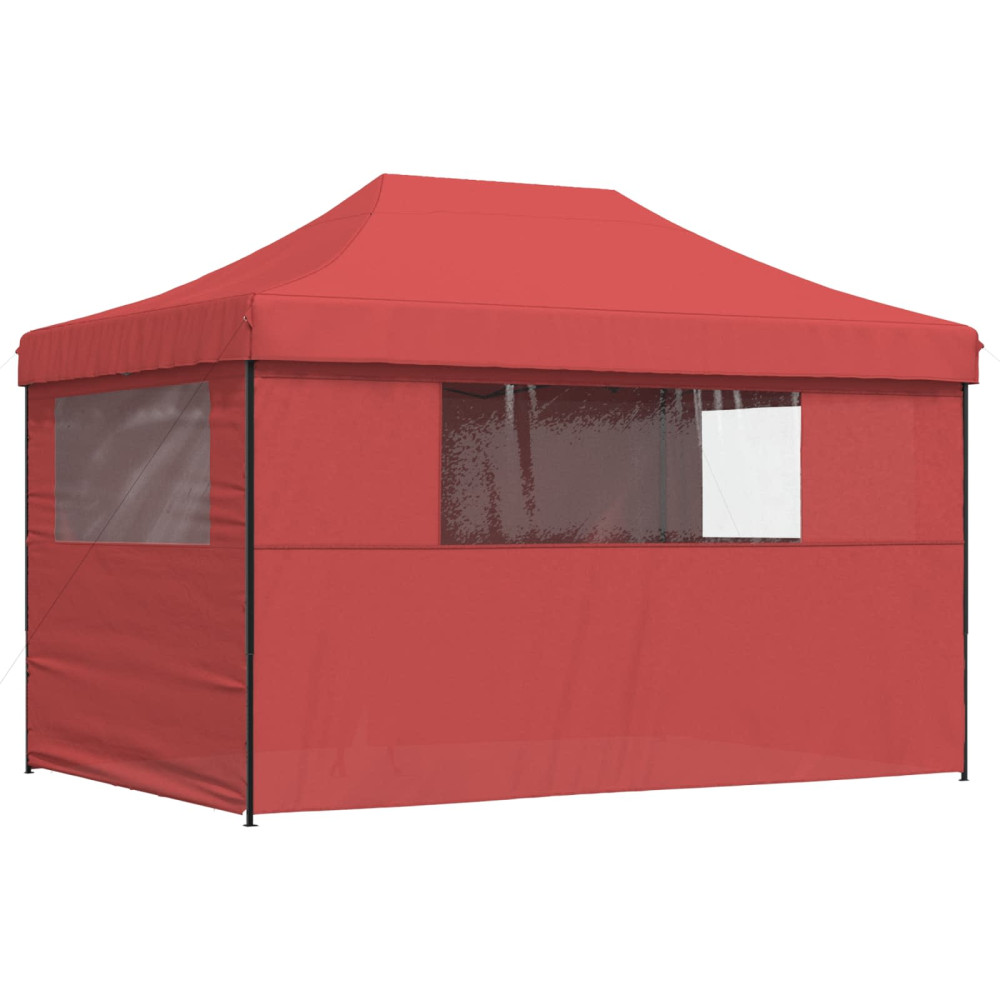 Produktbild för Partytält Vinröd 279 x 410 x 315 cm Oxford Tyg