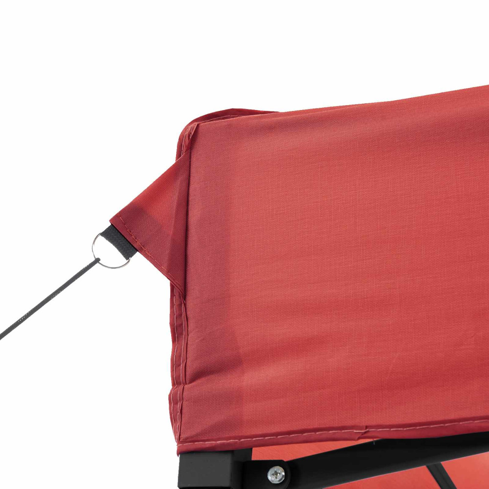 Produktbild för Partytält Vinröd 279 x 410 x 315 cm Oxford Tyg
