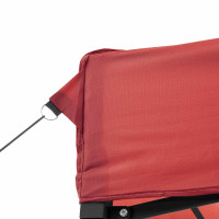 Produktbild för Partytält Vinröd 279 x 410 x 315 cm Oxford Tyg