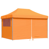 Produktbild för Partytält Orange 279 x 410 x 315 cm Oxford Tyg