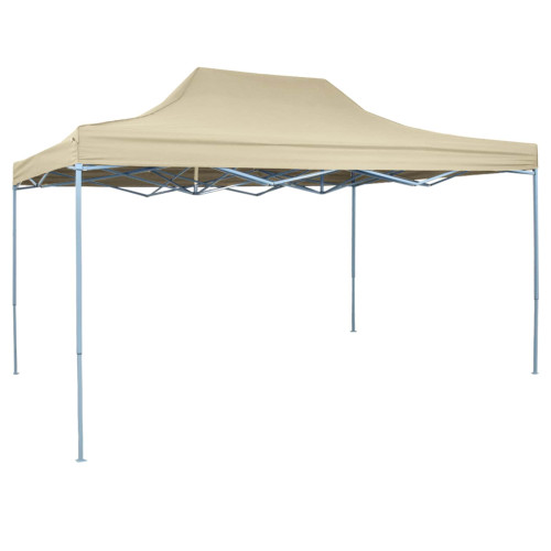 vidaXL Partytält Kräm 291 x 431 x 315 cm Oxford Tyg