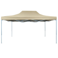 Produktbild för Partytält Kräm 291 x 431 x 315 cm Oxford Tyg