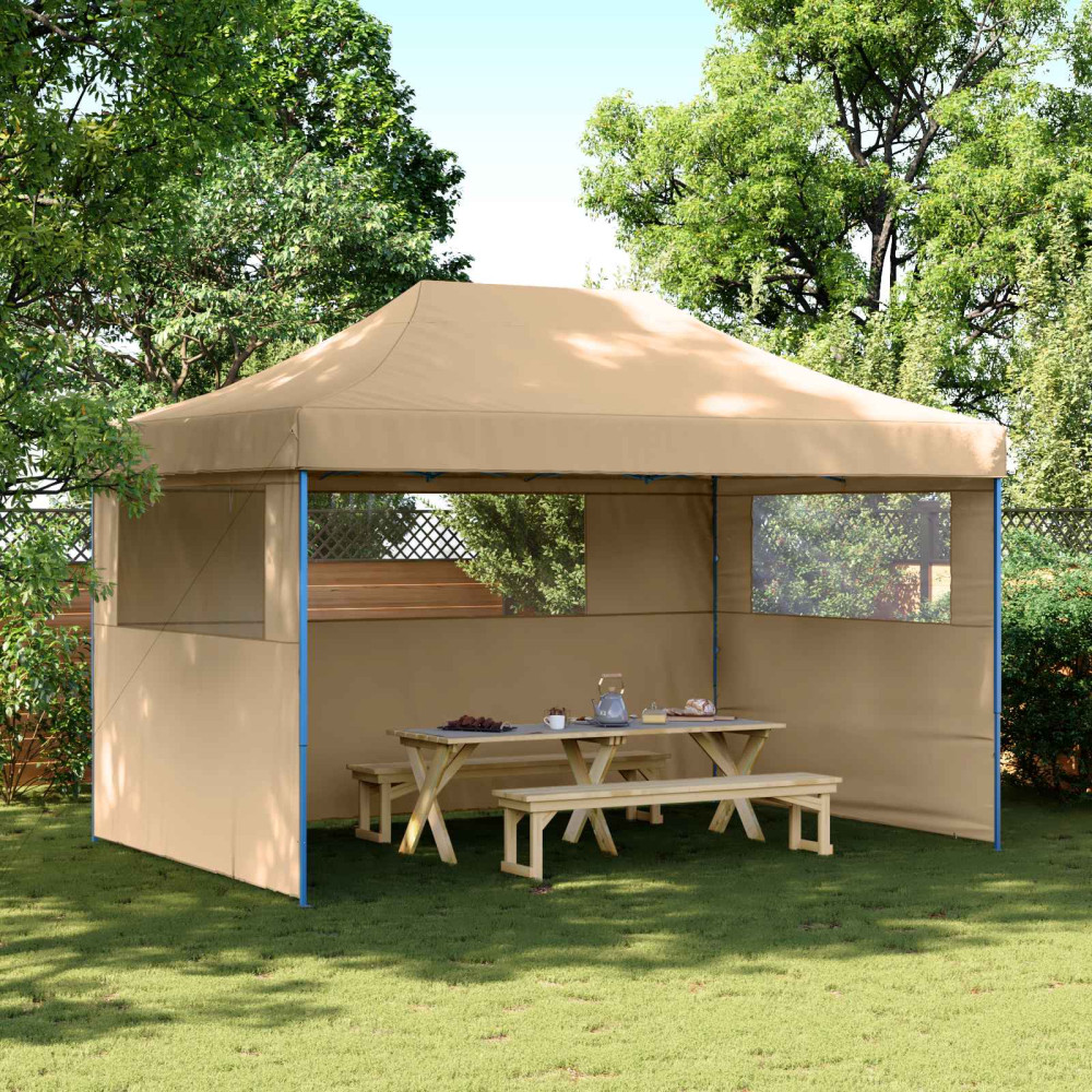 Produktbild för Partytält Beige 292 x 440 x 315 cm Oxford Tyg