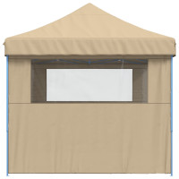 Produktbild för Partytält Beige 292 x 440 x 315 cm Oxford Tyg