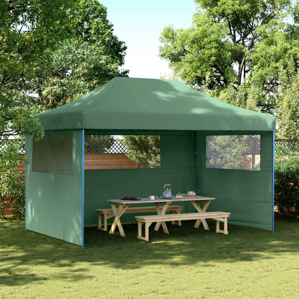 Produktbild för Partytält Grön 292 x 440 x 315 cm Oxford Tyg