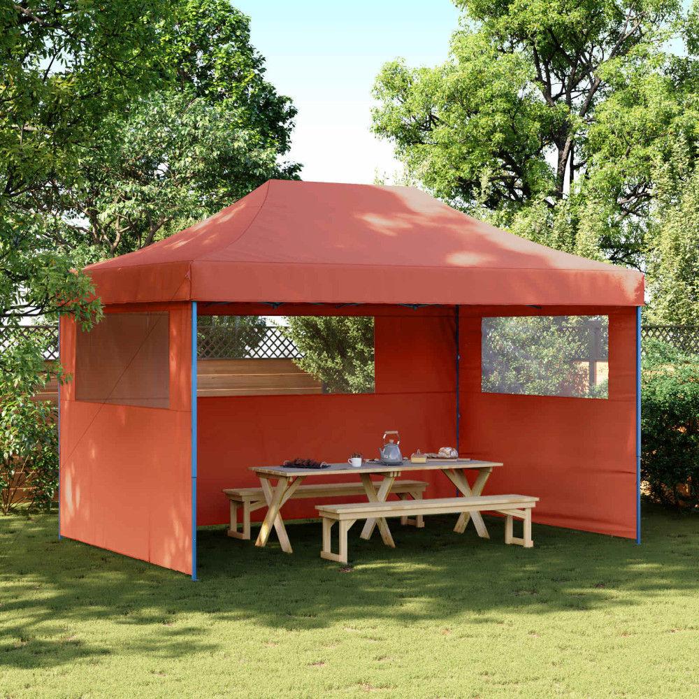 Produktbild för Partytält Terracotta 292 x 440 x 315 cm Oxford Tyg