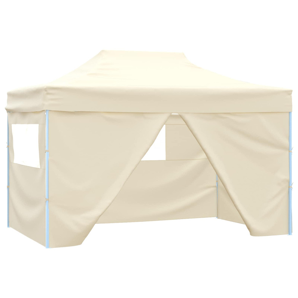 Produktbild för Partytält Kräm 291 x 431 x 315 cm Oxford Tyg