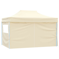 Produktbild för Partytält Kräm 291 x 431 x 315 cm Oxford Tyg