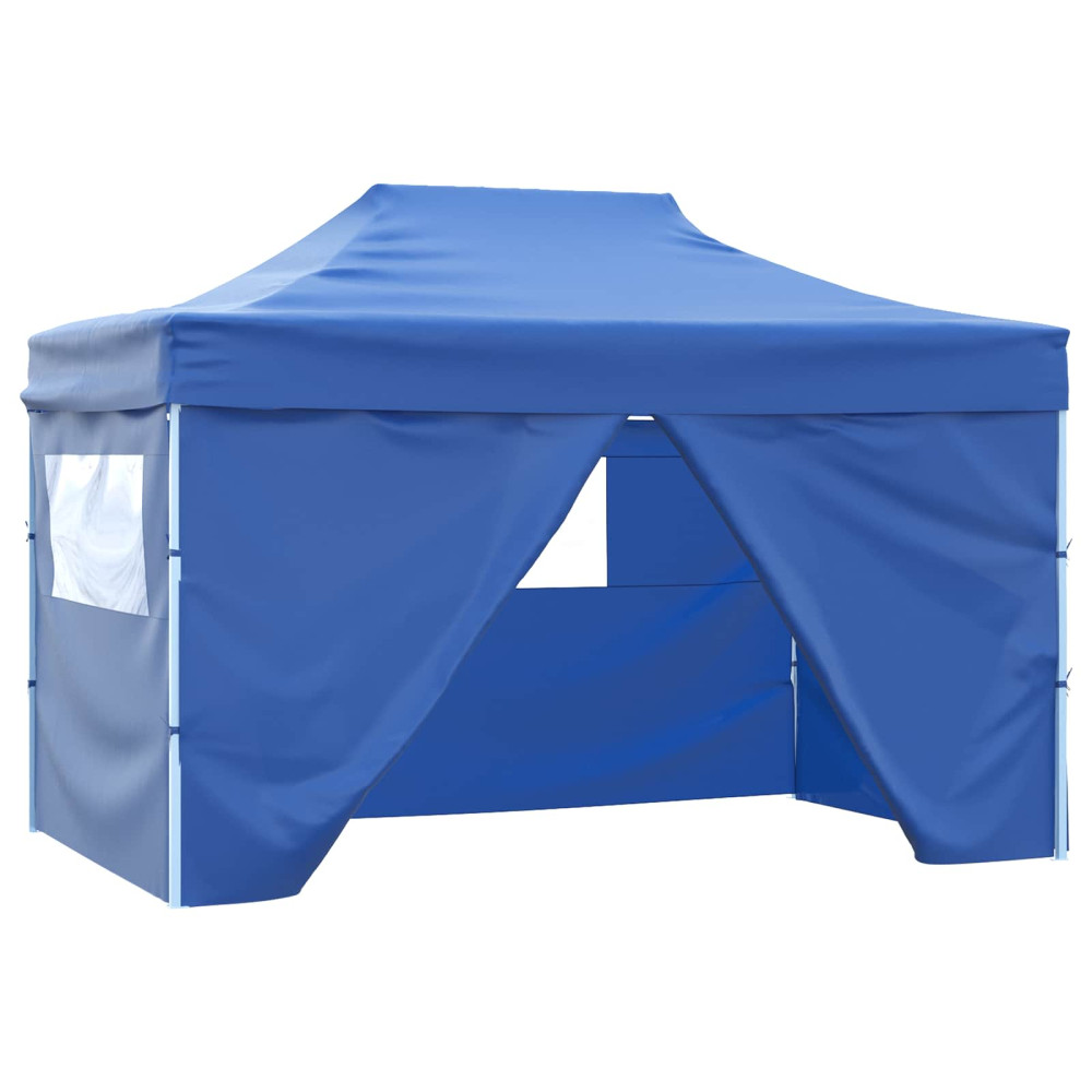 Produktbild för Partytält Blå 291 x 431 x 315 cm Oxford Tyg