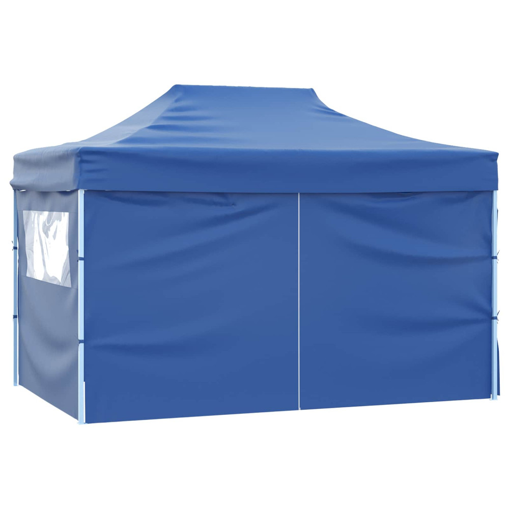 Produktbild för Partytält Blå 291 x 431 x 315 cm Oxford Tyg