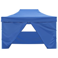 Produktbild för Partytält Blå 291 x 431 x 315 cm Oxford Tyg