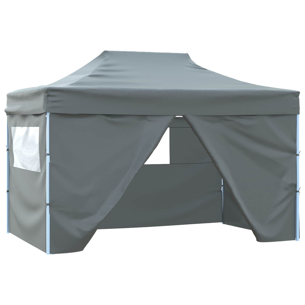 Produktbild för Partytält Antracit 291 x 431 x 315 cm Oxford Tyg