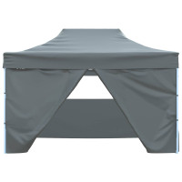 Produktbild för Partytält Antracit 291 x 431 x 315 cm Oxford Tyg