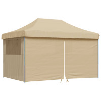 Produktbild för Partytält Beige 292 x 440 x 315 cm Oxford Tyg