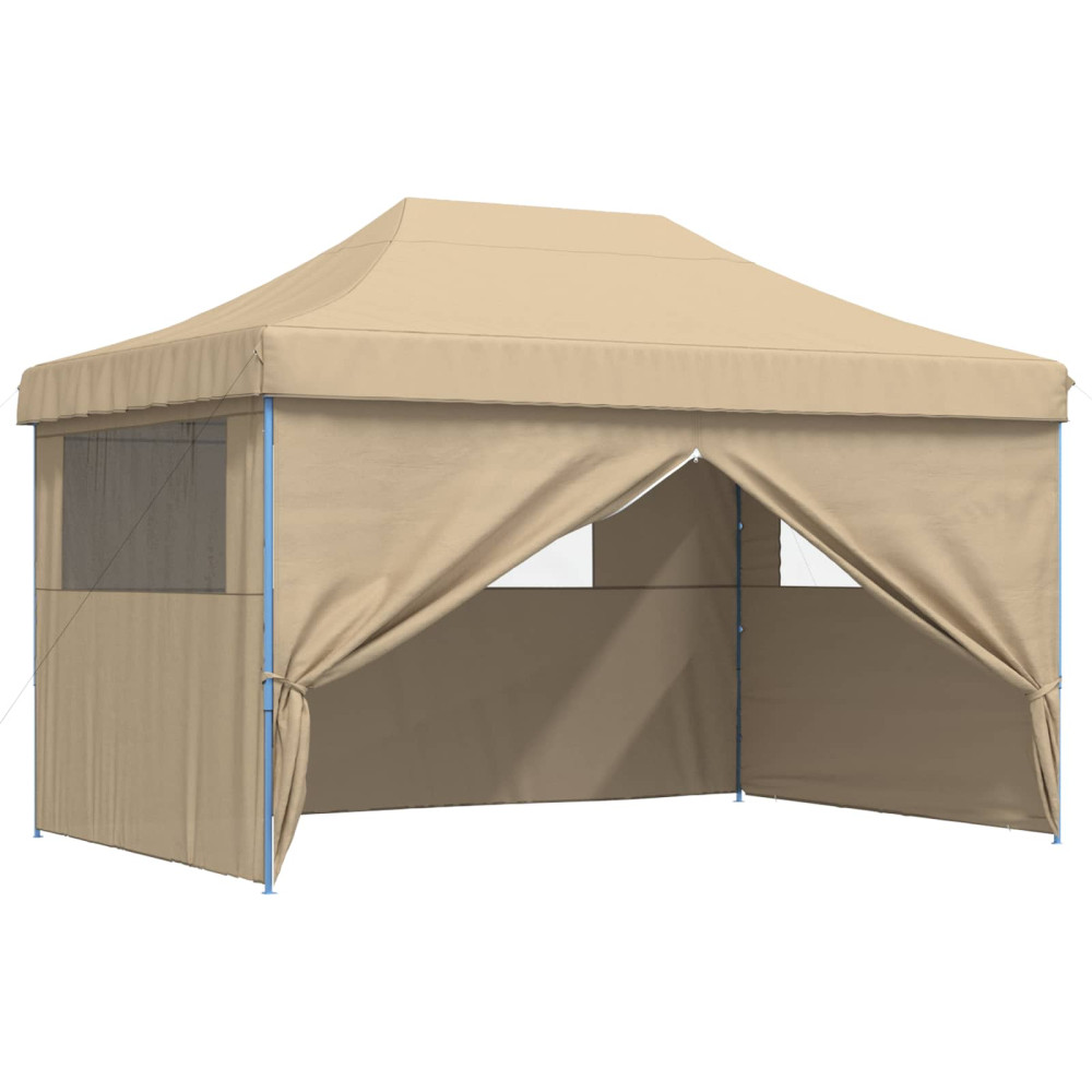 Produktbild för Partytält Beige 292 x 440 x 315 cm Oxford Tyg
