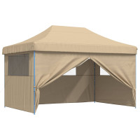 Produktbild för Partytält Beige 292 x 440 x 315 cm Oxford Tyg
