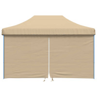 Produktbild för Partytält Beige 292 x 440 x 315 cm Oxford Tyg
