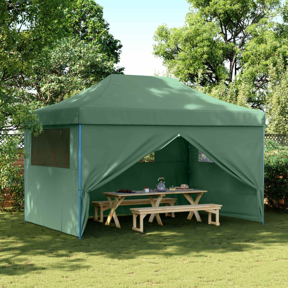 Produktbild för Partytält Grön 292 x 440 x 315 cm Oxford Tyg