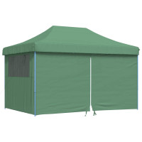 Produktbild för Partytält Grön 292 x 440 x 315 cm Oxford Tyg