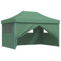 Produktbild för Partytält Grön 292 x 440 x 315 cm Oxford Tyg