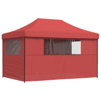 Produktbild för Partytält Vinröd 292 x 440 x 315 cm Oxford Tyg