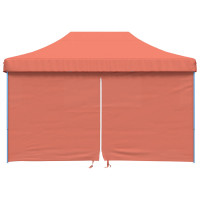Produktbild för Partytält Terracotta 292 x 440 x 315 cm Oxford Tyg