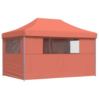 Produktbild för Partytält Terracotta 292 x 440 x 315 cm Oxford Tyg