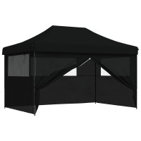 Produktbild för Partytält Svart 292 x 440 x 315 cm Oxford Tyg