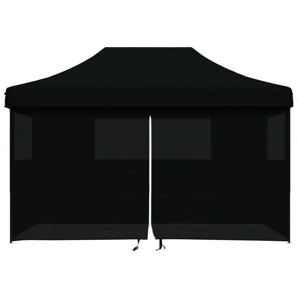 Produktbild för Partytält Svart 292 x 440 x 315 cm Oxford Tyg