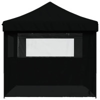 Produktbild för Partytält Svart 292 x 440 x 315 cm Oxford Tyg