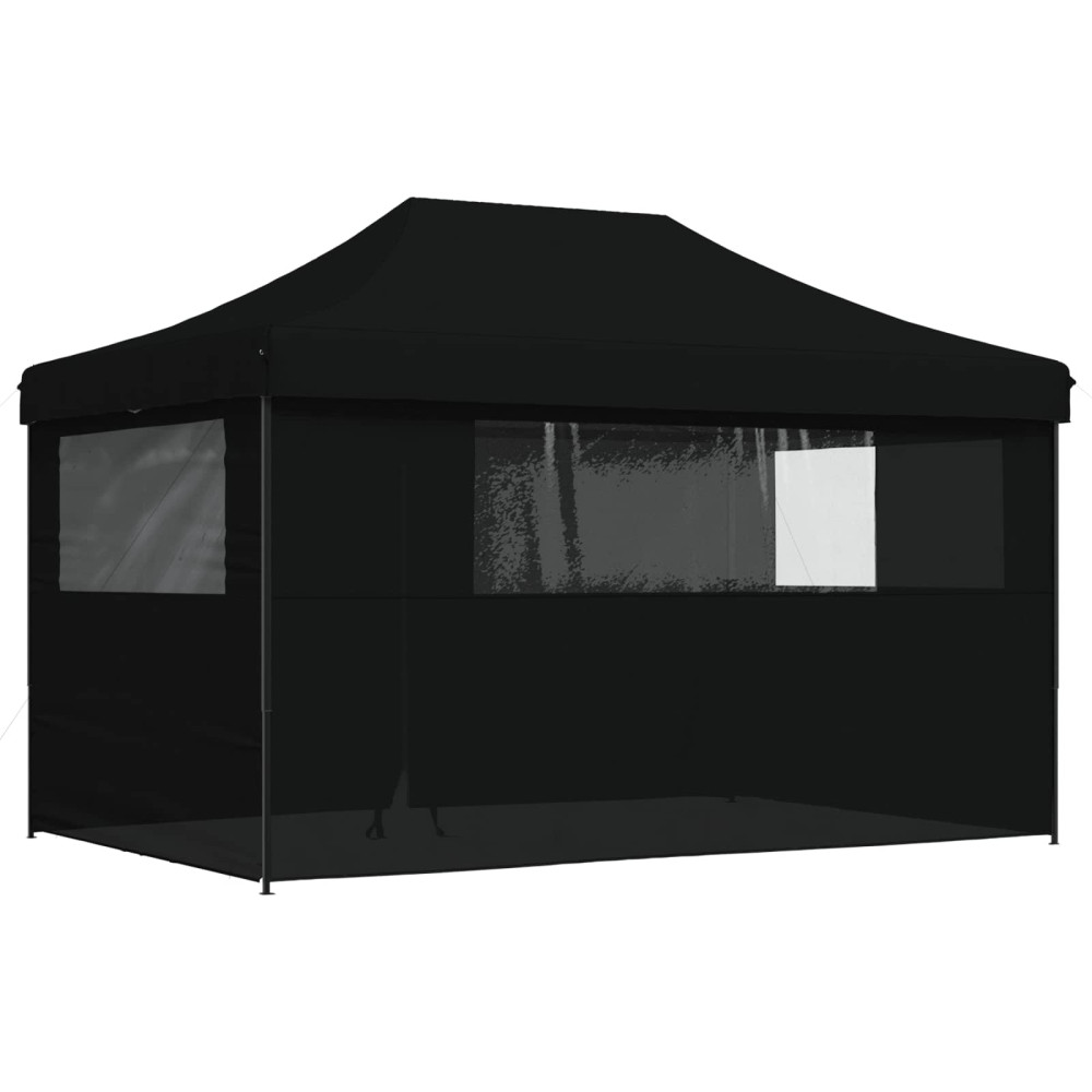 Produktbild för Partytält Svart 292 x 440 x 315 cm Oxford Tyg