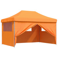 Produktbild för Partytält Orange 292 x 440 x 315 cm Oxford Tyg