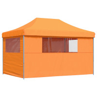 Produktbild för Partytält Orange 292 x 440 x 315 cm Oxford Tyg