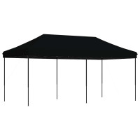Produktbild för Partytält Svart 292 x 580 x 315 cm Oxford Tyg