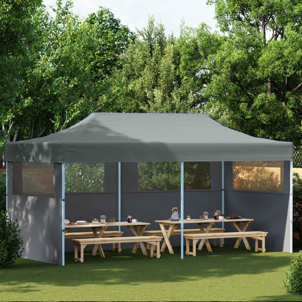 Produktbild för Partytält Antracit 291 x 580 x 315 cm Oxford Tyg