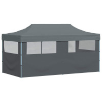 Produktbild för Partytält Antracit 291 x 580 x 315 cm Oxford Tyg