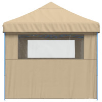 Produktbild för Partytält Beige 292 x 580 x 315 cm Oxford Tyg