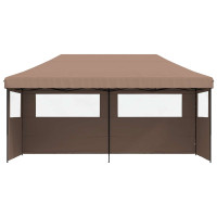 Produktbild för Partytält Brun 292 x 580 x 315 cm Oxford Tyg