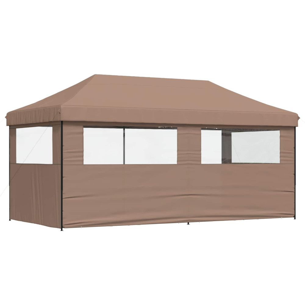 Produktbild för Partytält Brun 292 x 580 x 315 cm Oxford Tyg