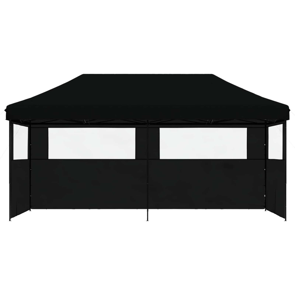 Produktbild för Partytält Svart 292 x 580 x 315 cm Oxford Tyg