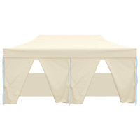 Produktbild för Partytält Kräm 291 x 580 x 315 cm Oxford Tyg