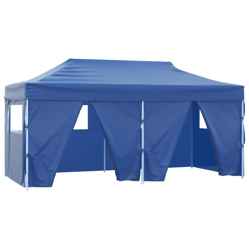 vidaXL Partytält Blå 291 x 580 x 315 cm Oxford Tyg