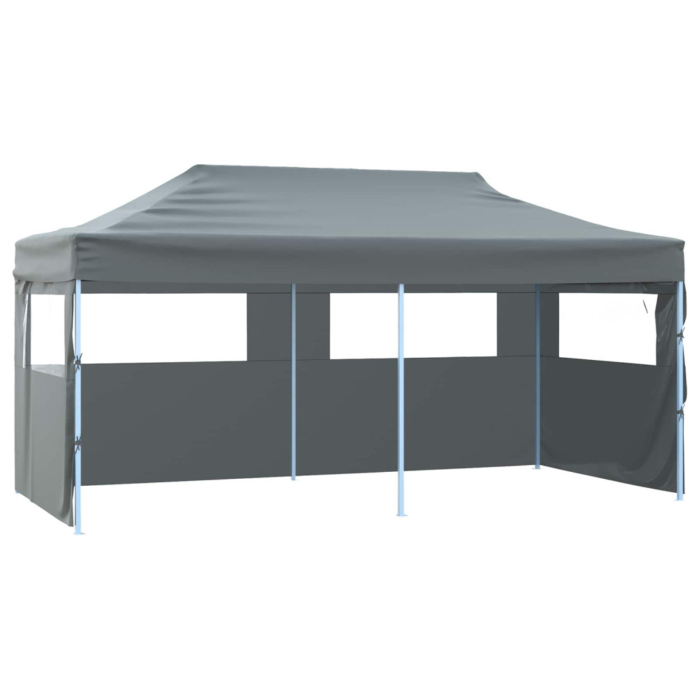 Produktbild för Partytält Antracit 291 x 580 x 315 cm Oxford Tyg