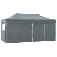 Produktbild för Partytält Antracit 291 x 580 x 315 cm Oxford Tyg