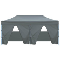 Produktbild för Partytält Antracit 291 x 580 x 315 cm Oxford Tyg
