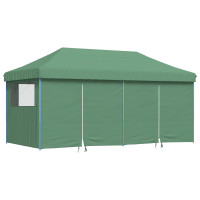 Produktbild för Partytält Grön 292 x 580 x 315 cm Oxford Tyg